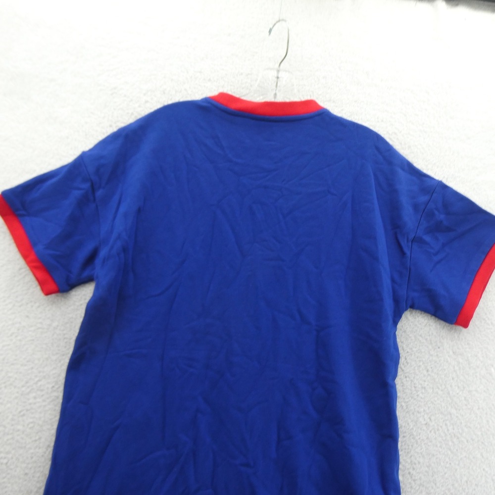GIII 4Her Dress Women Medium Texas Rangers Blue Red Sequin MLB Fan Sweater Dress - Picture 9 of 9